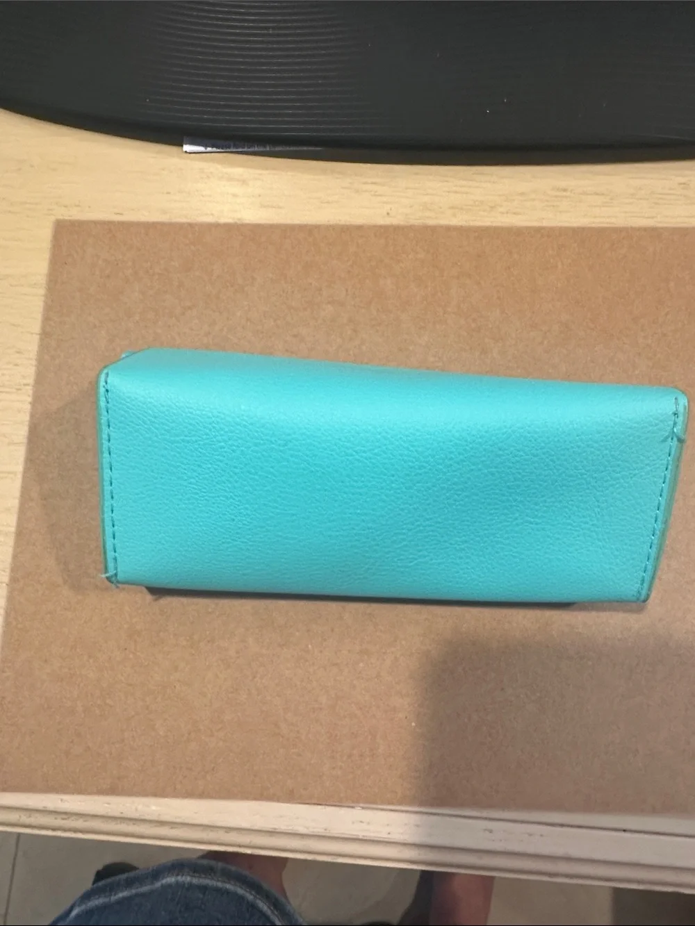 Tiffany & Co. Tiffany Blue Leather Eyewear Case
